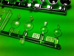 30 1930 Ford Model A Coupe 1/25 3 Sets Head Lights Lamps Clear Glass Lenses