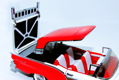 Ford Custom Built Concept Classic Car1:24Hot Rod Race gt TIN Metal Model1950