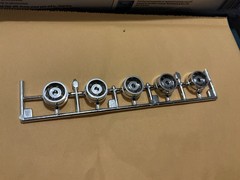 1 24 scale model parts Ford F250 Super Duty Wheels Only
