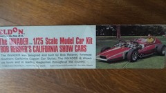 Eldon The Invader Show Car Model Kit Popular Hot Rodding