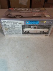 A10D AMT ERTL 1955 Chevrolet Cameo Pickup 1/25 Model Kit Factory Sealed
