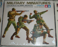 TAMIYA Military Mini Sdkfz251/1, 7.5cm Antitank, WWII & Modern US Army Infantry+
