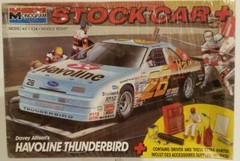 Monogram Stock Car + Davey Allison’s Havoline Thunderbird 1/24 Scale Plastic Mod