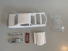 AMT 1/25 1970 Chevelle SS 454 Body And Parts /Slot Car Hardbody