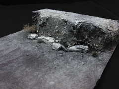 1/35 Scale Military Diorama Base Terrain Display Model Soldiers Figures Diecast