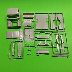 Cab Hood Short Bed 1972 Ford F-250 Ranger 4×4 Pickup Plow Truck Moebius 1/25