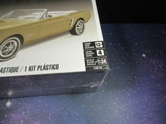 1964 1/2 Mustang Convertible Model Kit Monogram #14019 Level 4 New Sealed 1:24