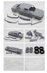 DiOlex DP24186 1/24 3D print resin kit Alpina B9/B10 (BMW E28) with white decals