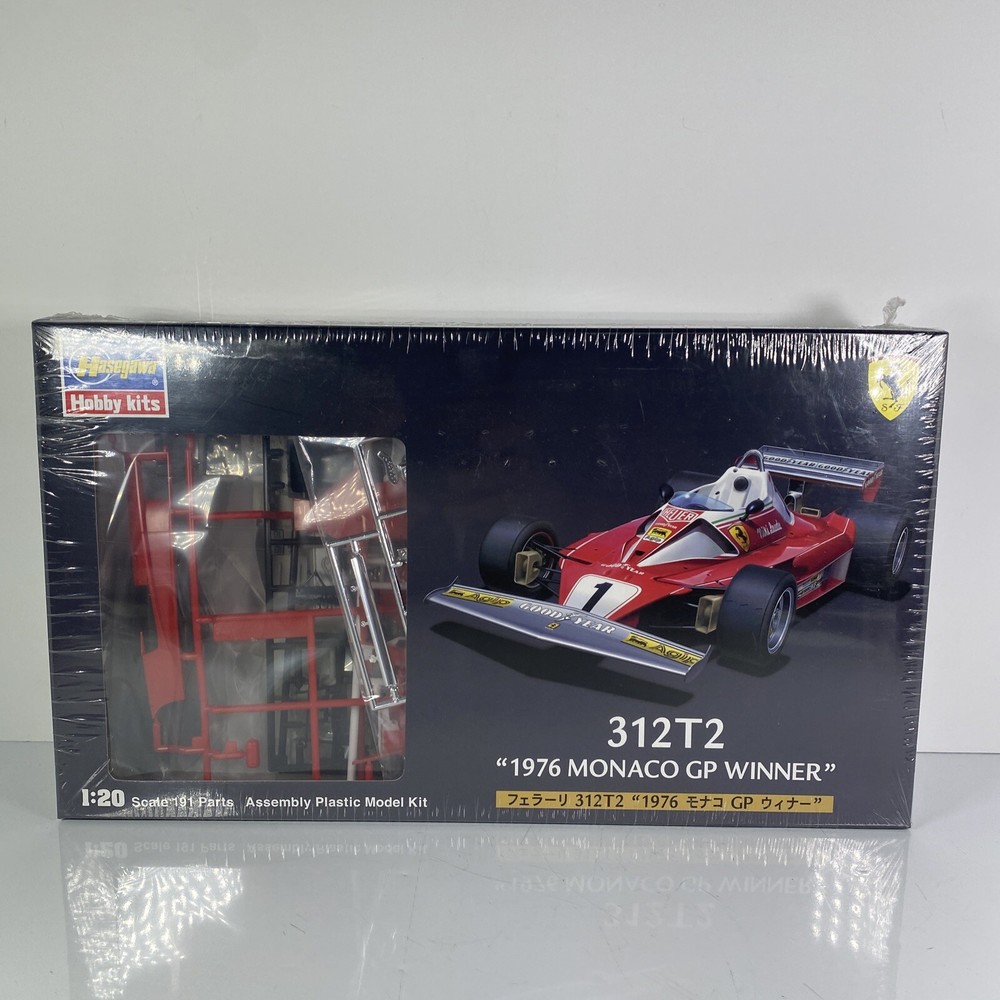 Hasegawa 1:20 Ferrari 312T2 1976 Monaco GP Winner Model Kit FG-1 23201 NIB