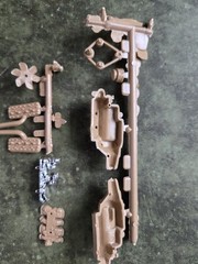 1939/1940 Ford Sedan AMT ERTL 1/25 Scale Flathead V8 Engine Parts STK F91