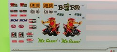 Decal Sheet Big Daddy Ed Roth Mr Gasser 1/25 1957 Chevy Bel Air Small Wrinkle
