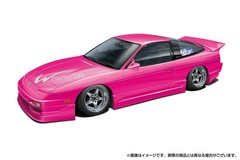 Japan NEW Aoshima 1/24 B-WAVE RPS13 180SX ’91 Ver.A Nissan Model Kit