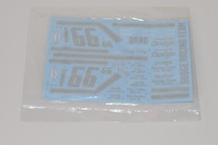 AMT DODGE L-700 & RACE CAR TRAILER 1368/12 ⭐PARTS⭐ DECAL SET 1:25