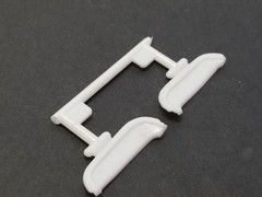 1955 Chevrolet Bel Air FENDER SKIRTS for Revell Monogram 1:25 Model Kit 55