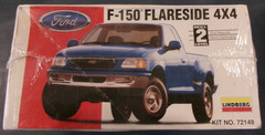 1995 LINDBERG 1:25 FORD F-150 FLARESIDE 4X4 SEALED PLASTIC MODEL KIT