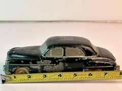 National Products Pot Metal 1949 Dodge Promo Car with Base Plate