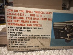 Original Vintage 1967 Dodge Charger Great Street Machines MPC Model Painted