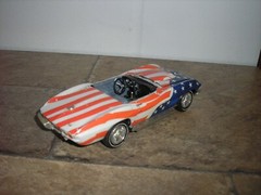 1/24 1/25 Custom 1960’s C2 Chevy Corvette Austin Powers for parts or restore