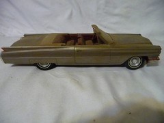 Rare 1964 Cadillac Convertible Beige Dealer Promo Friction Jo-han Models