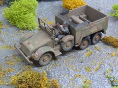 1/72 Unbranded / Roco Minitanks compatible WWII German Krupp Truck Lot#9380B©