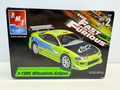 AMT 1:25 Scale 1995 Mitsubishi Eclipse Fast and Furious Built Boxed Model Kit