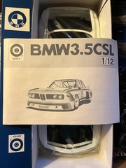 Entex BMW 3.0 3.5 CSL Model Kit No. 9030 1/12 Scale Rare Out Of Production Kit
