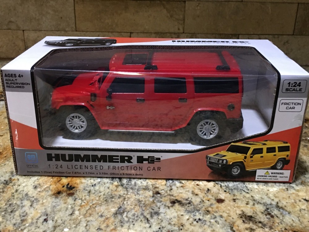 Brand New GM Hummer H2 1:24 Scale Friction Model (Not A Promo)