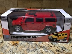 Brand New GM Hummer H2 1:24 Scale Friction Model (Not A Promo)