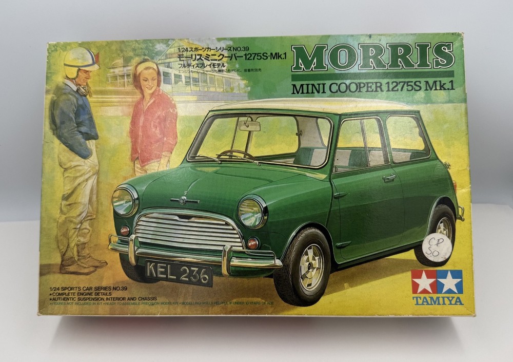Morris Mini Cooper 1275S Mk.1 1:24 Scale Model Kit Tamiya