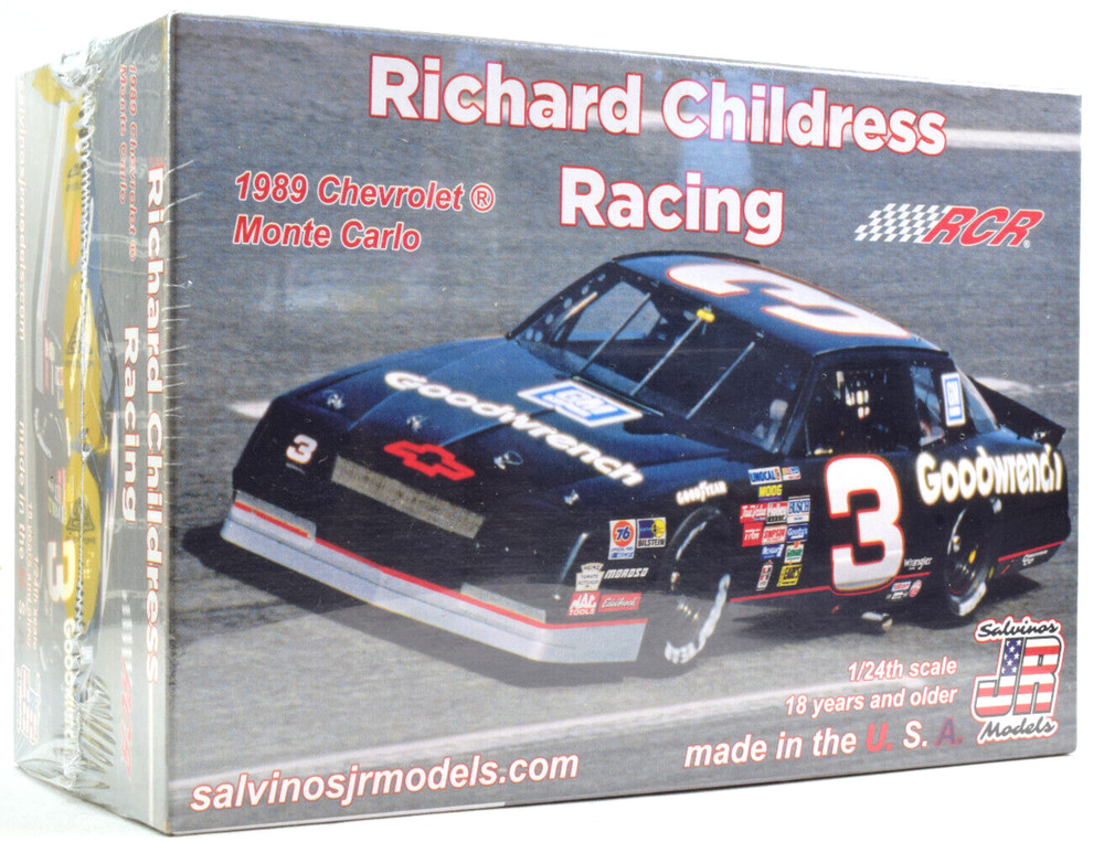 Salvinos JR Models “Goodwrench” Dale Earnhardt 1989 Monte Carlo 1/24 Model Kit