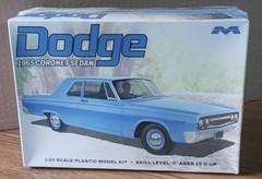 MOEBIUS MODELS: “1965 Dodge Coronet Sedan” Model Kit Factory Sealed- 2024
