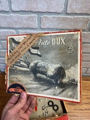 RARE Vintage 1940s AUTO DUX 60D Model Assembly German Box Parts – As-Is