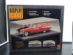 Model Car Display Bundle – AMT Showcase Case & Motorized Turntable