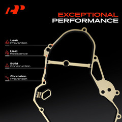 Engine Timing Cover Gasket Set Compatible with Chevrolet Equinox, Malibu, Impala