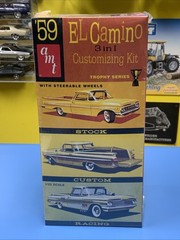 AMT ’59 El Camino 3 in 1 Customizing Kit Trophy Series Released in 1997 NEW