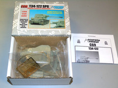 1/35 Accurate Armour Egyptian T34-122 SPG Conversion Kit