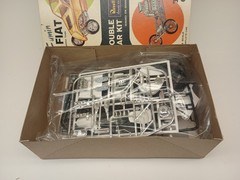 1963 Revell Fumin Fiat & Thunder Charger Double Car Kit Sealed Nos Rare