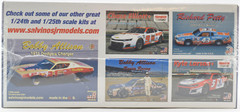 Salvino JR Models Bobby Allison 1971 Dodge Charger 1/25 Scale Model Car Kit