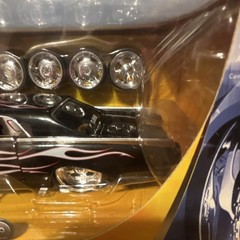 Jada Toys Dub City 1963 Thunderbird Diecast Car Kit Black Red Chrome
