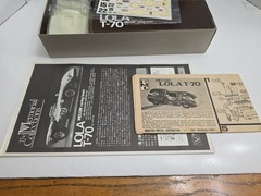 THE MEMORIAL COLLECTIONS UNION LOLA T-70 SCALE 1:25 KIT W/ IMC Vintage Added