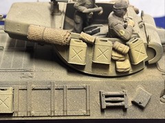 Custom Built 1/35 WW2 US M36 Jackson Tank Destroyer w/Commander & Loader