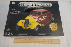 TESTORS: 1/24 Lincoln Mint, Ultra Metal Series, 1934 Ford “COUPE” #7129. Sealed.