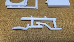 PETERBILT WRECKER RADIATOR AND HOSES 1/25 SCALE AMT NEW Model Kit Parts