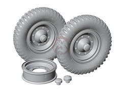 Rado 1/35 Sd.Kfz.251 Series Wheels (Fulda Gelande w/Extra Rim & Hubcap) RDM35S78