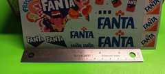 Fanta Decal Sheet 1977 Ford Van Econoline E150 1/25 AMT