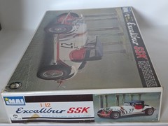 Vintage IMAI Excalibur SSK 1/12 Scale GT Series Model Kit 1-3317-1498 Motorized