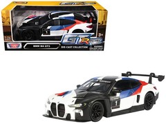 Motormax 73912 1/24 BMW M4 GT3 #1 White with Black Blue and Red