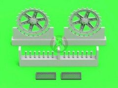 Master 1/35 Sprocket Drive Wheels & Engine Grils Polish 7TP Tank (IBG) GM-35-037