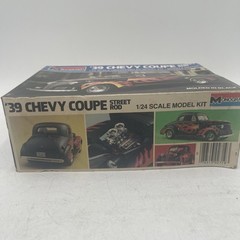 Monogram 1939 Chevy Coupe Street Rod Car Kit #2719 1/24 Scale New