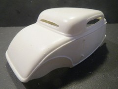 34′ Ford 3 Window Radical Chopped Top 1/25 Resin Body from Fremont Racing